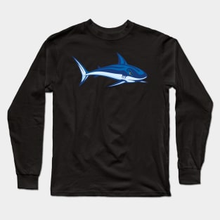 Shark Cartoon Long Sleeve T-Shirt